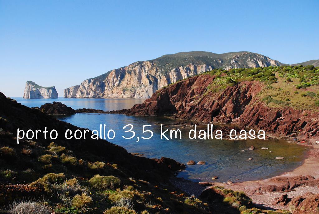 Villa Il Veliero Tanca Piras Nebida Exterior foto